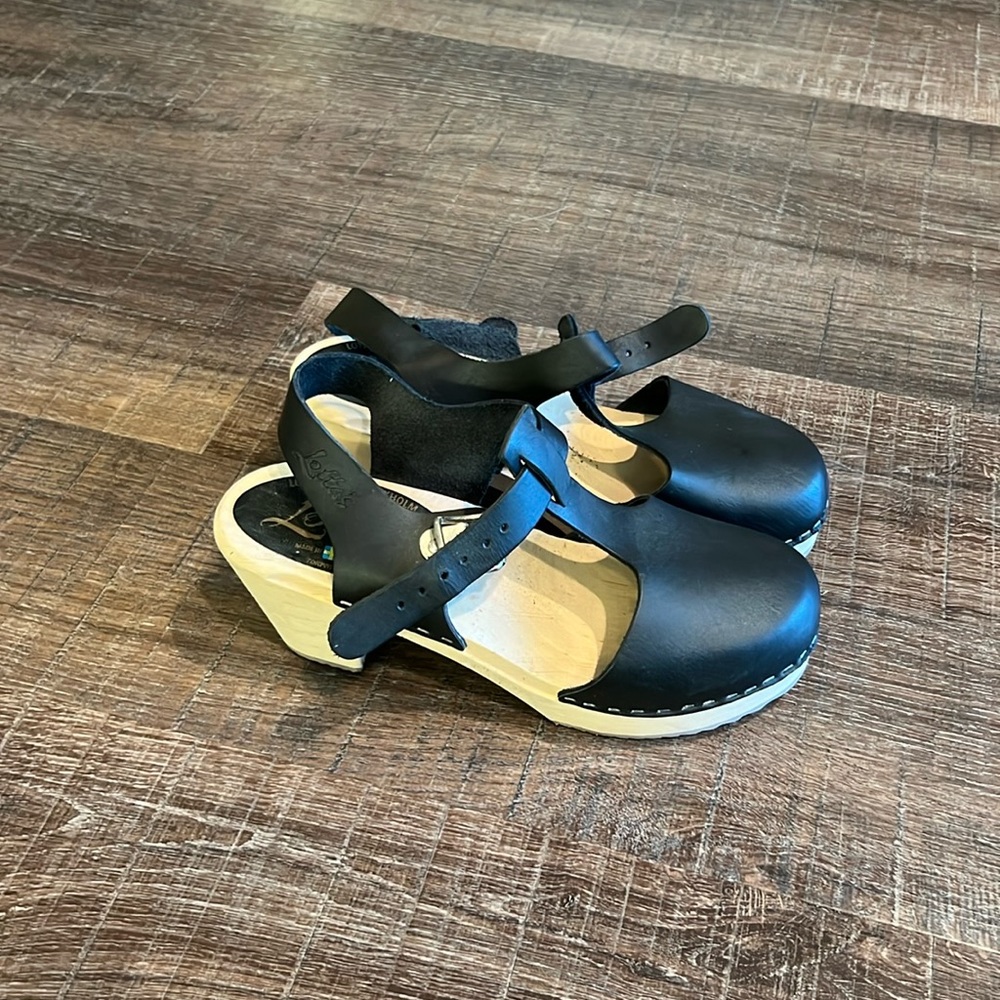 Lotta from Stockholm black clogs